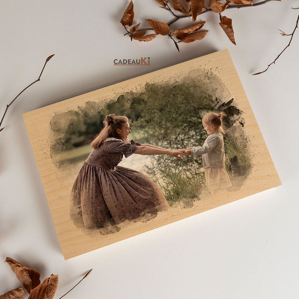 Fotolijst met houtnerf, 10 x 15 cm, doe-het-zelf fotolijst Fotolijst met houtnerf, 10 x 15 cm, doe-het-zelf fotolijst